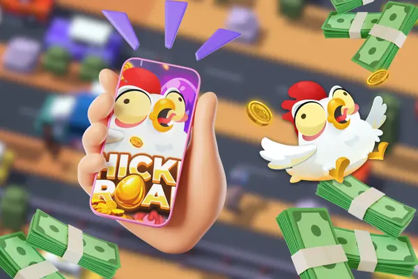 Chicken Road crash játék főképernyő szorzókkal és nehézségi szintekkel